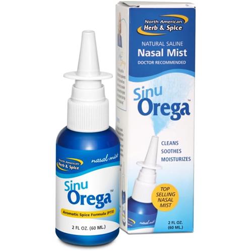North American Herb & Spice Sinu Orega Nasal Mist-2 Oz