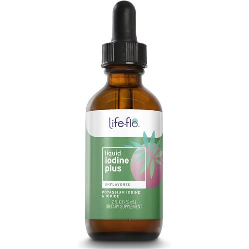 Life Flo Liquid Iodine Plus With Iodine & Potassium Iodide-2 Oz
