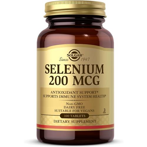 Solgar Selenium 200 Mcg Antioxidant Support-100 Tablets