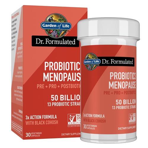 Garden Of Life Dr.Formulated Probiotics Menopause 50 Billion 13 Strains-30 Vegeterian Capsules